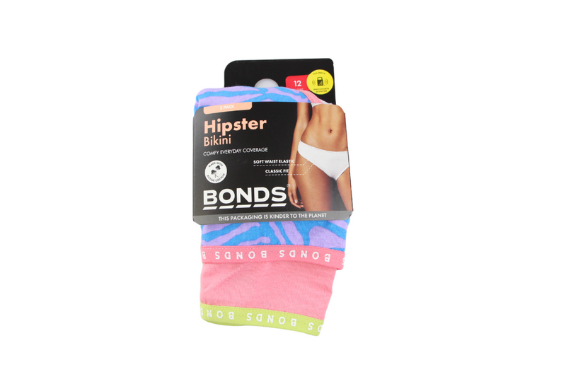 12 Pairs X Bonds Womens Hipster Bikini Underwear Briefs 51C