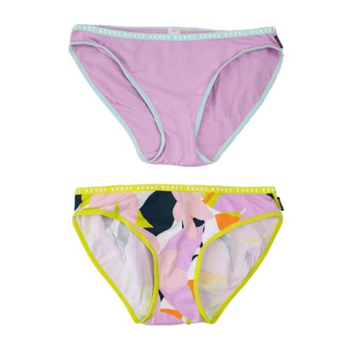 4 Pairs Bonds Hipster Bikini Briefs Womens Underwear Purple Wtdus