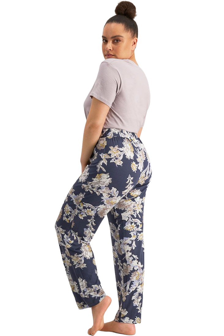 Womens Jockey Life Pant Wide Leg Loungewear French Marigold