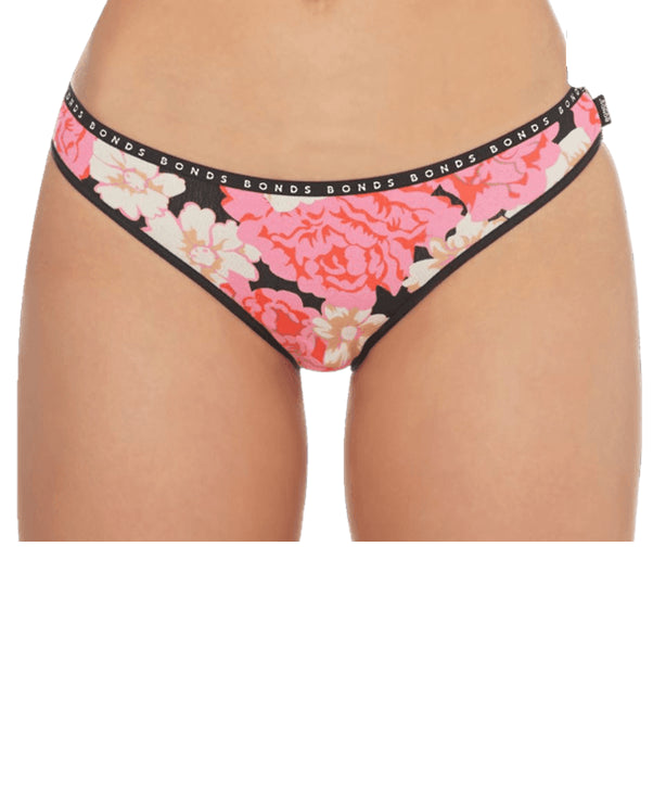 Bonds Womens Hipster Bikini Briefs Undies Underwear Bloom Escape Wuu9t