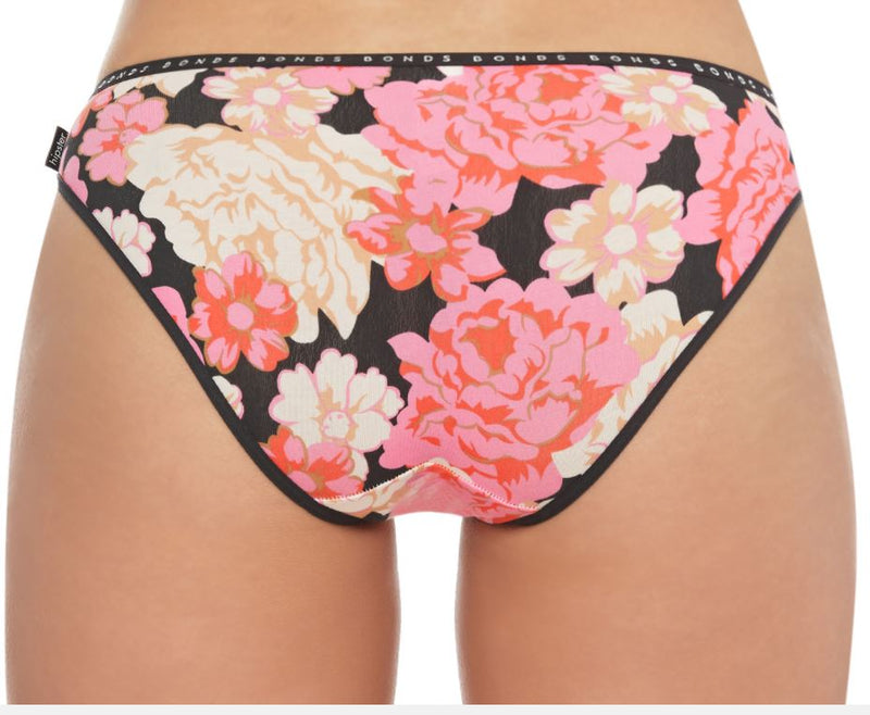6 x Bonds Womens Hipster Bikini Briefs Undies Underwear Bloom Escape Wuu9t
