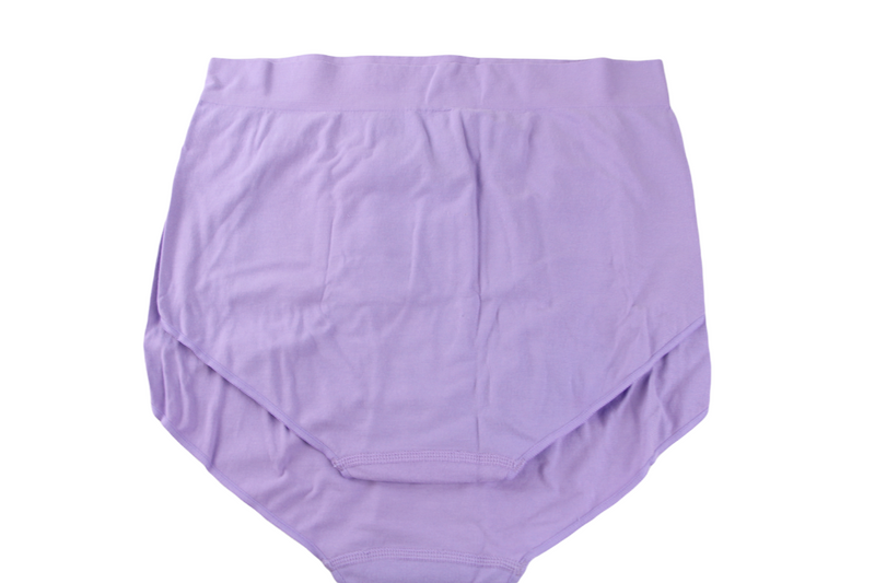 12 Pairs X Bonds Womens Seamless Full Brief Underwear Violet