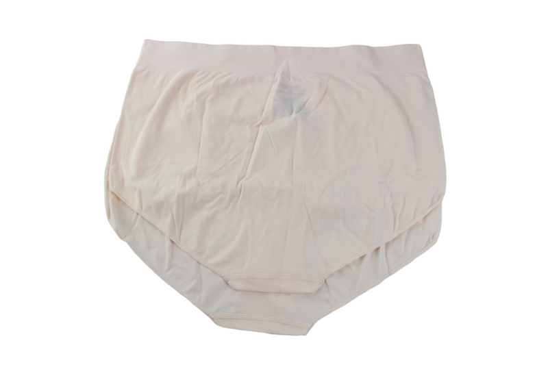 2 Pairs X Bonds Womens Seamless Full Brief Underwear Beige