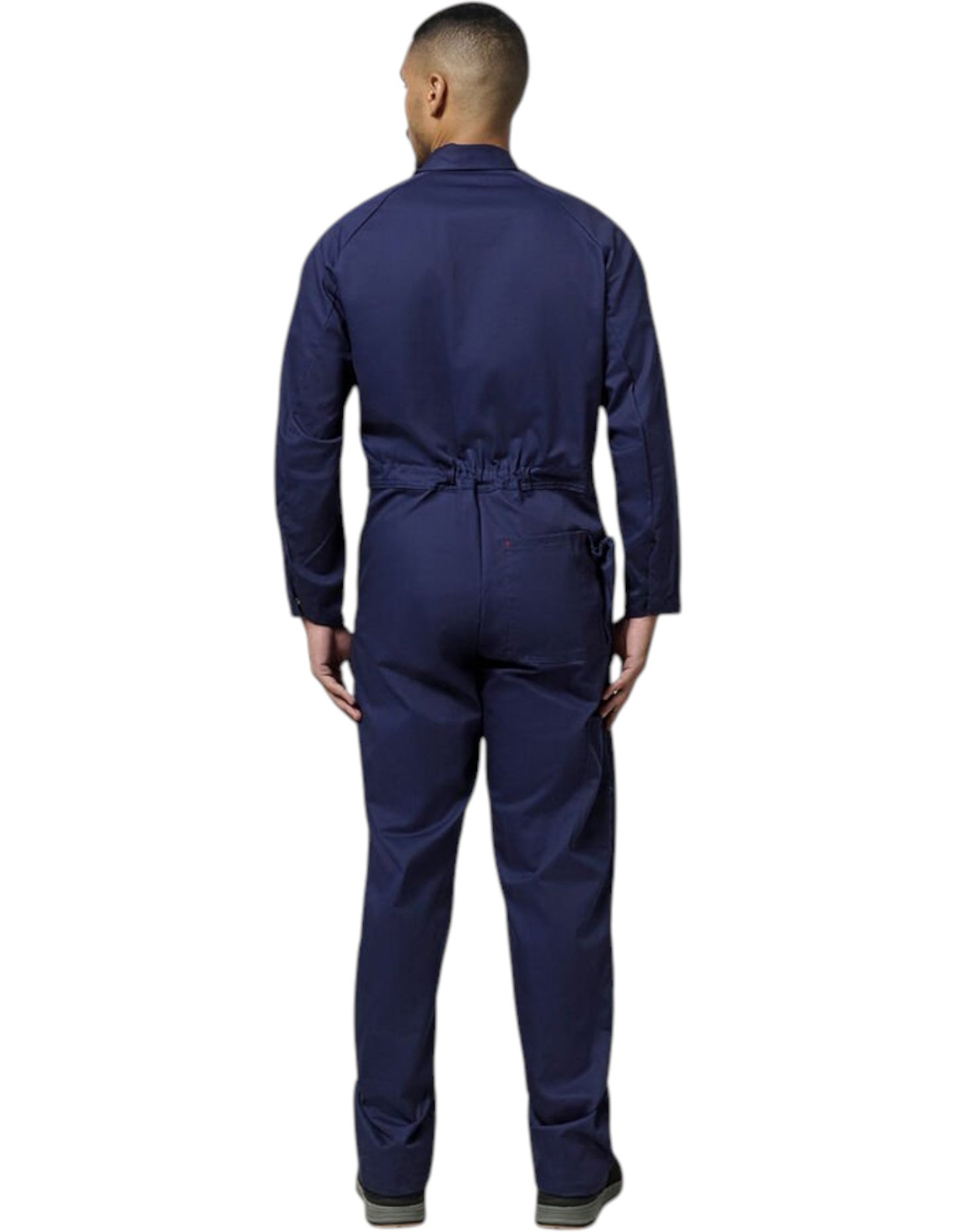 Mens Hard Yakka Foundations Cotton Drill Coverall Navy