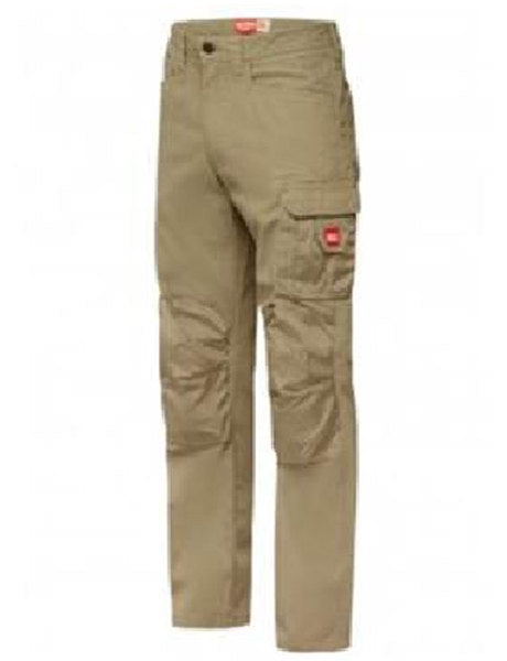 Mens Hard Yakka Legends Cargo Workwear Pants Khaki