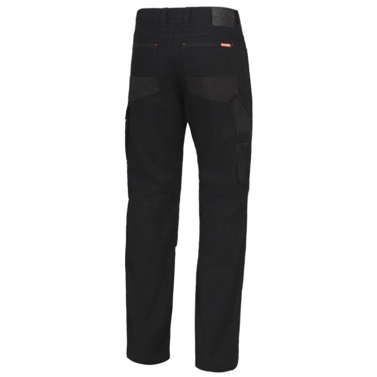 Mens Hard Yakka Legends Cargo Workwear Pants Black