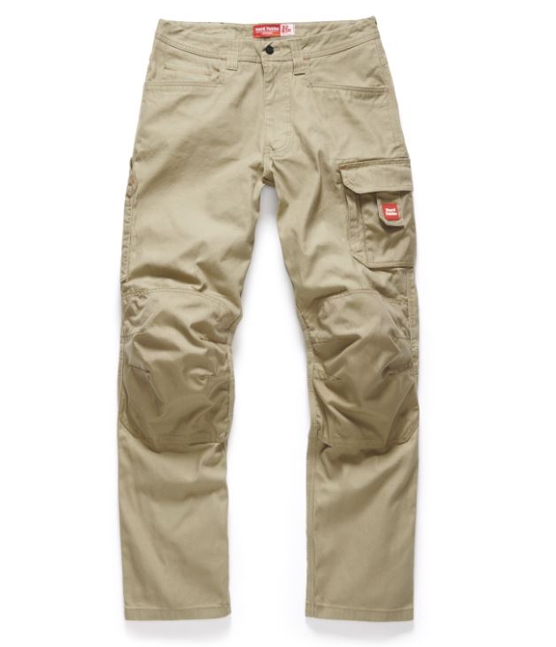 Mens Hard Yakka Legends Cargo Workwear Pants Khaki