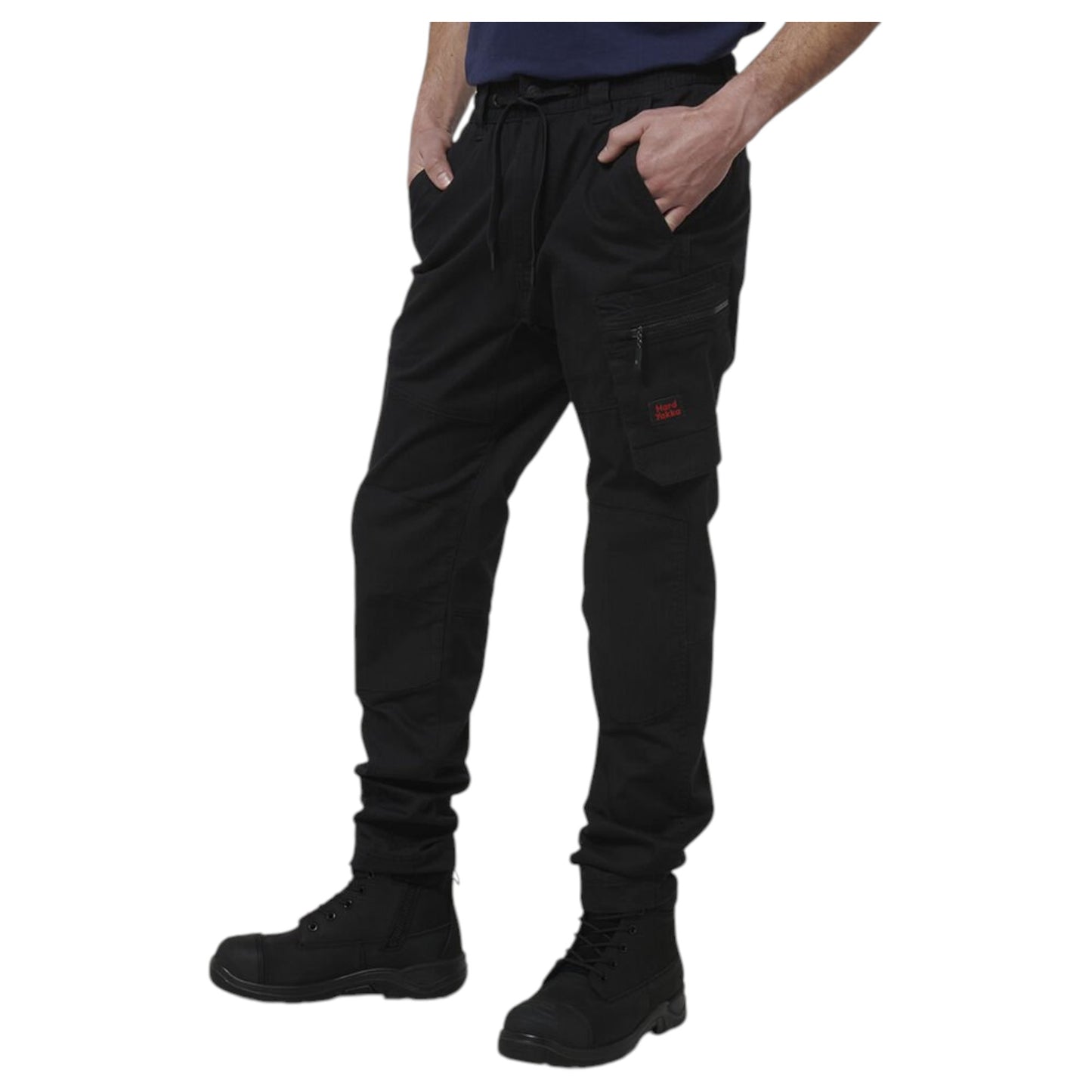 Mens Hard Yakka Toughmaxx Workwear Pants Black