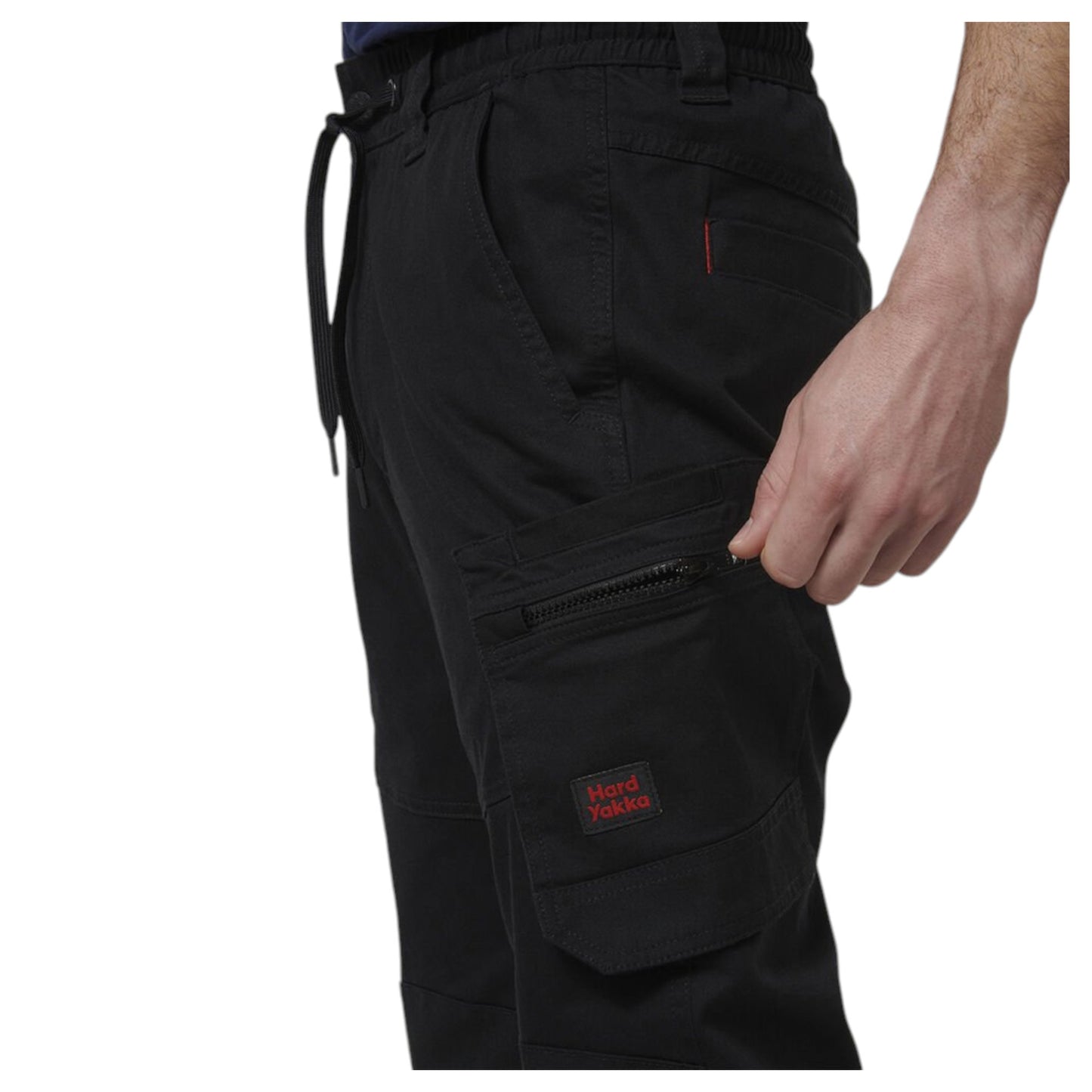 Mens Hard Yakka Toughmaxx Workwear Pants Black