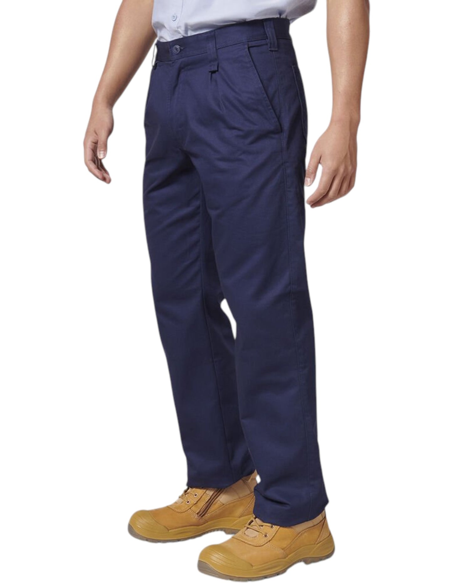 Mens Hard Yakka Drill Workwear Pants Navy