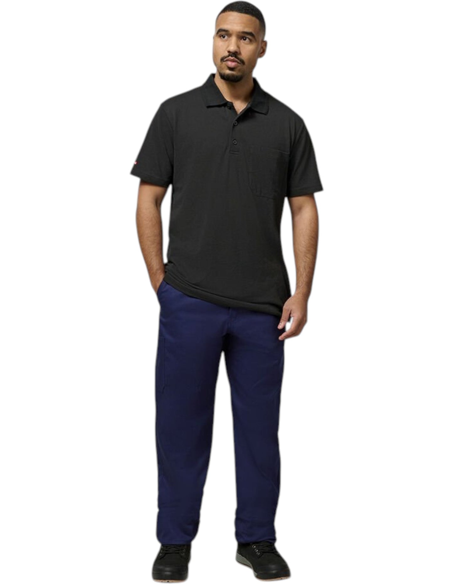 Mens Hard Yakka Drill Workwear Pants Navy