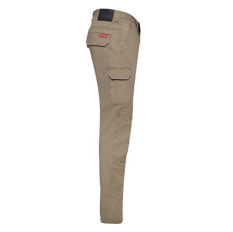 Mens Hard Yakka 3056 Stretch Canvas Cargo Workwear Pants Desert