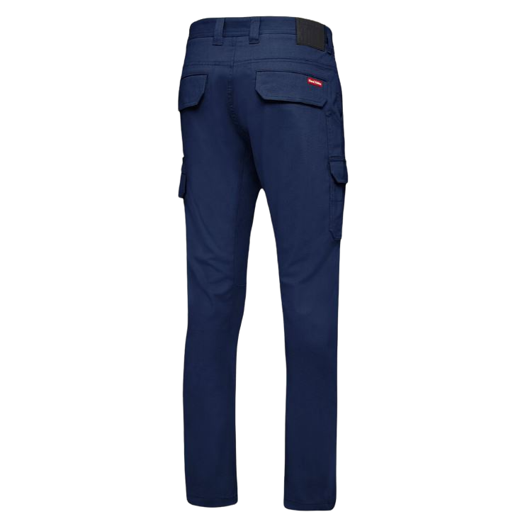 Mens Hard Yakka 3056 Stretch Canvas Cargo Workwear Pants Navy