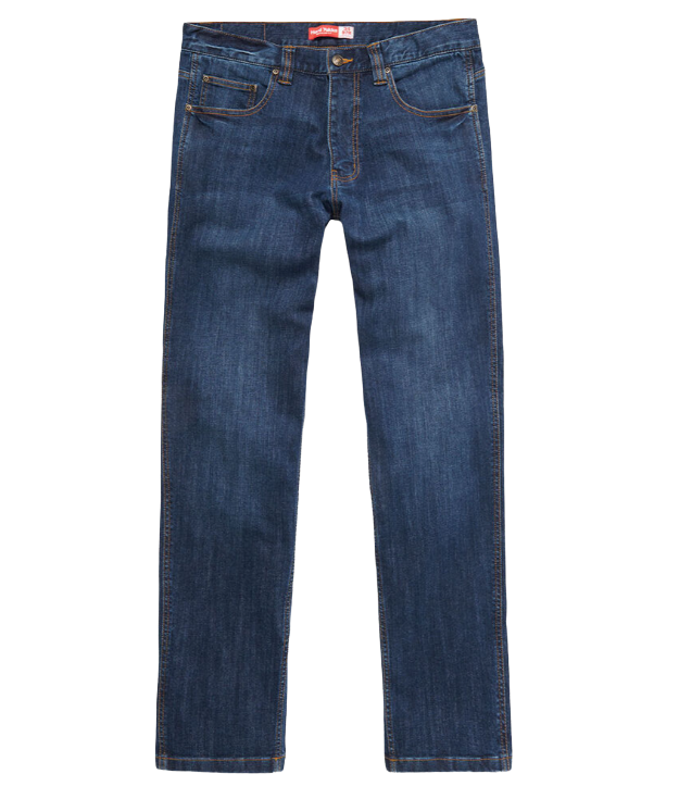 Mens Hard Yakka Heritage Regular Denim Jeans Indigo