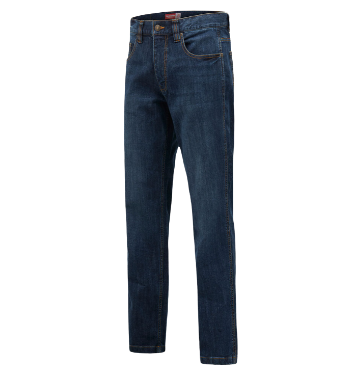 Mens Hard Yakka Heritage Regular Denim Jeans Indigo