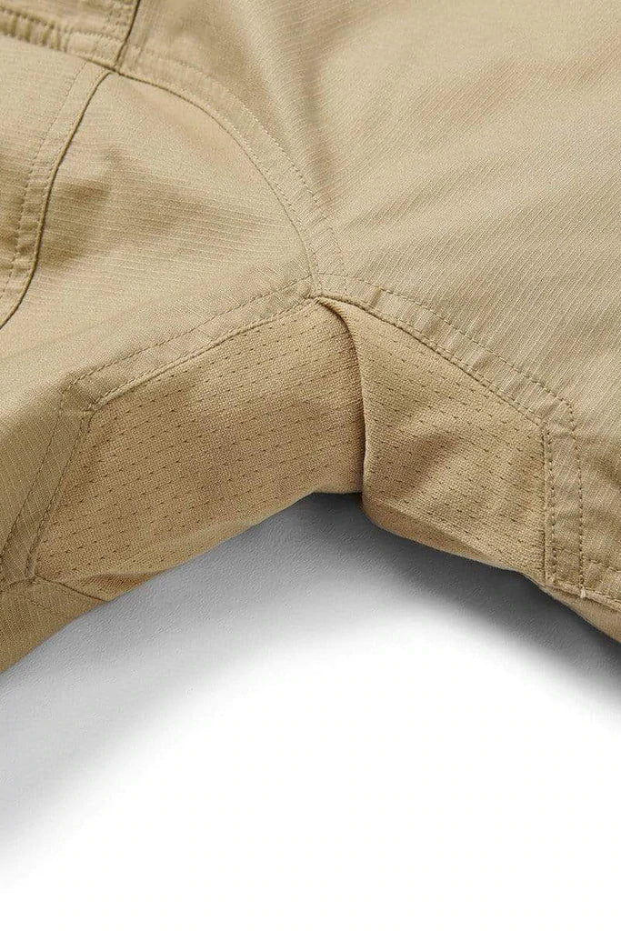 Mens Hard Yakka Flex Ripstop Long Sleeve Shirt Khaki