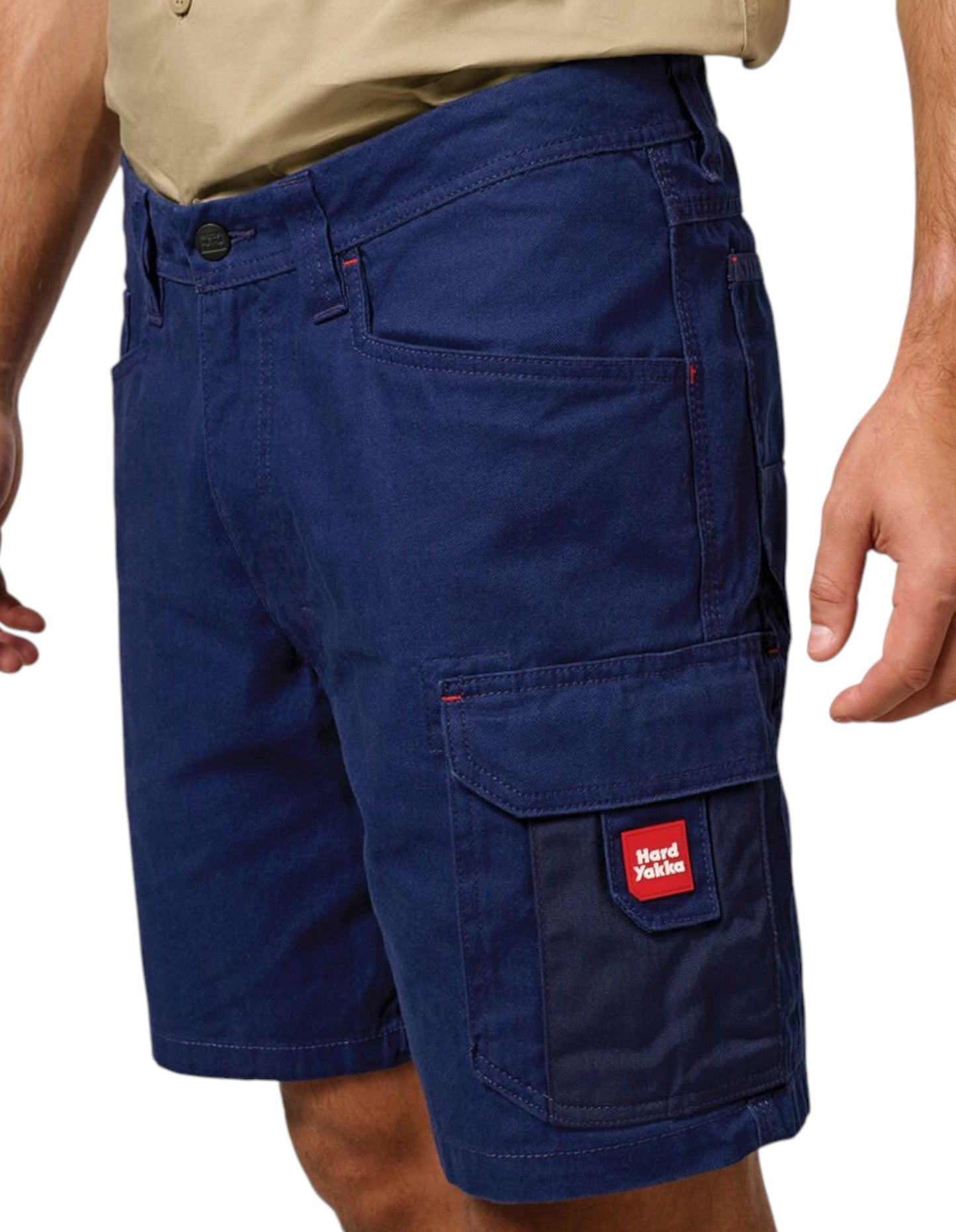 Mens Hard Yakka Legends Cargo Shorts Navy