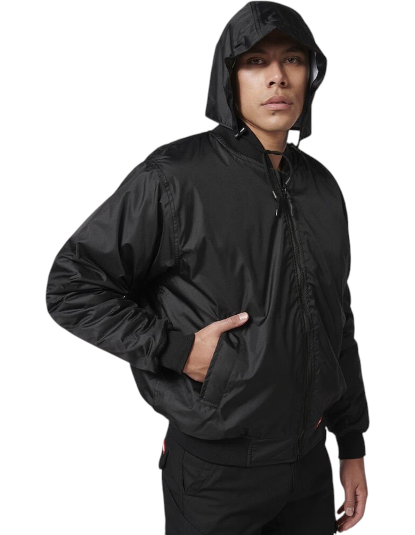 Mens Hard Yakka Bomber Winter Jacket Black