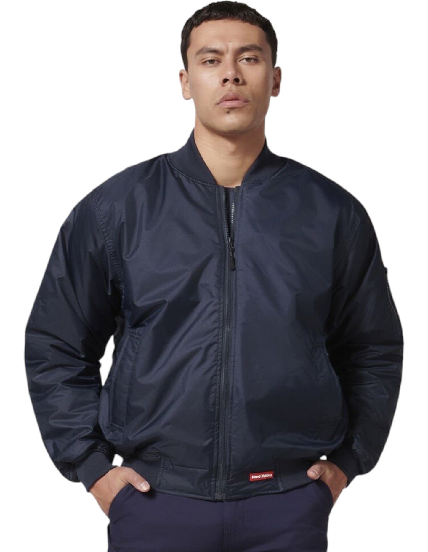 Mens Hard Yakka Bomber Winter Jacket Navy