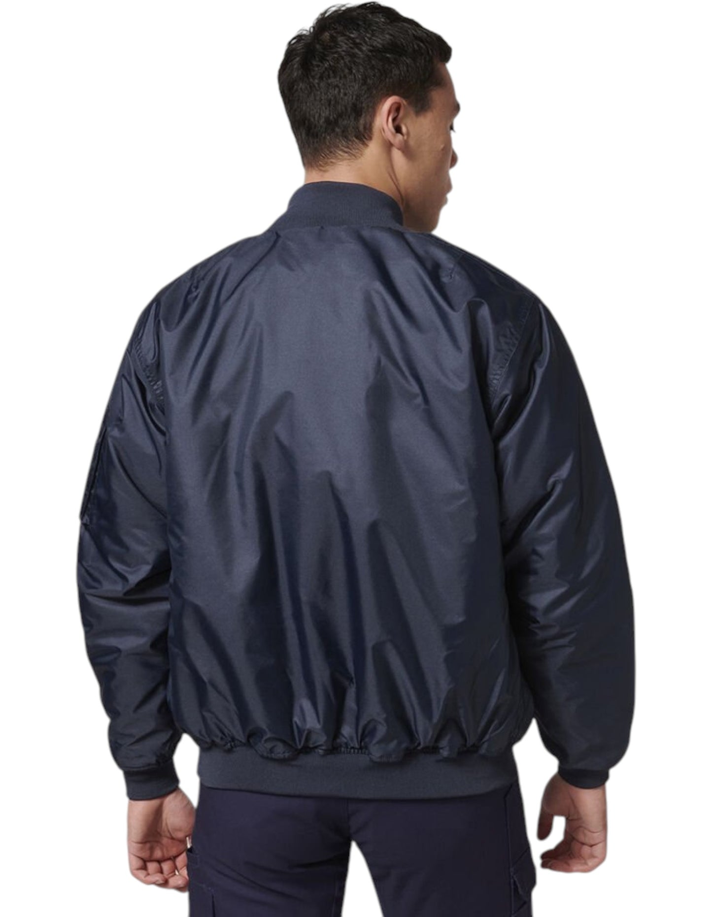 Mens Hard Yakka Bomber Winter Jacket Navy
