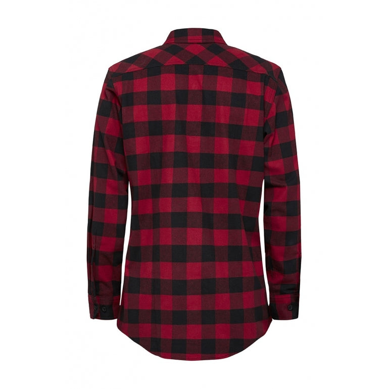 2 x Mens Hard Yakka Foundation New Check Flannel Shirt Red Y07295