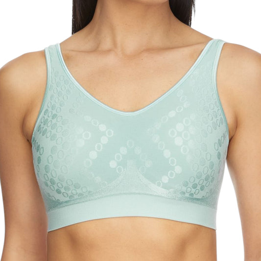 Womens Playtex Comfort Revolution Contour Wirefree Bra Seafoam