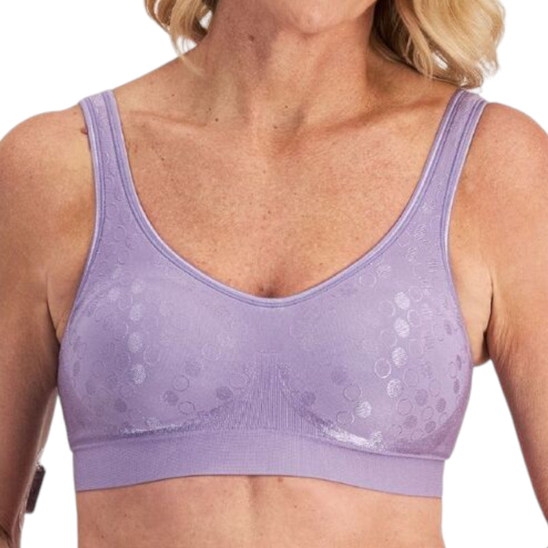 2 x Playtex Comfort Revolution Contour Wirefree Bra - Purple