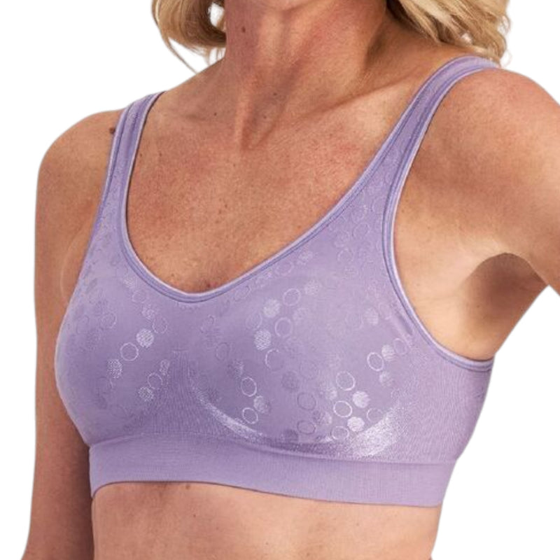 2 x Playtex Comfort Revolution Contour Wirefree Bra - Purple