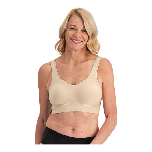 Womens Playtex Comfort Revolution Contour Wirefree Bra Nude