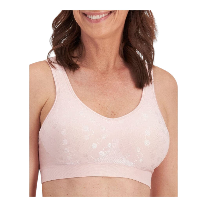 8 x Playtex Comfort Revolution Wirefree Bra Blush And Peach