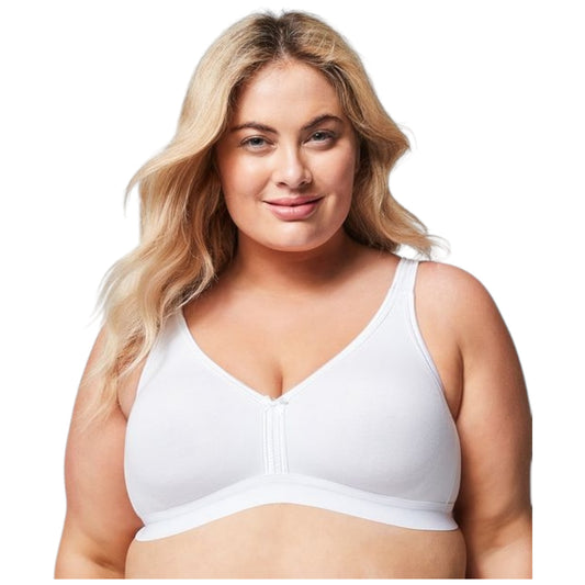 Womens Target Moulded Wirefree Bra White