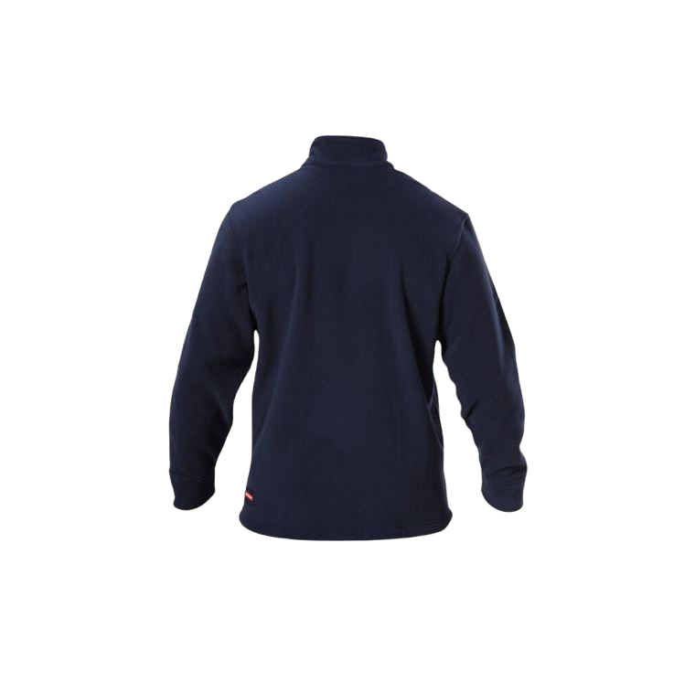 2 x Mens Hard Yakka 1/4 Zip Fleece Jumper Navy