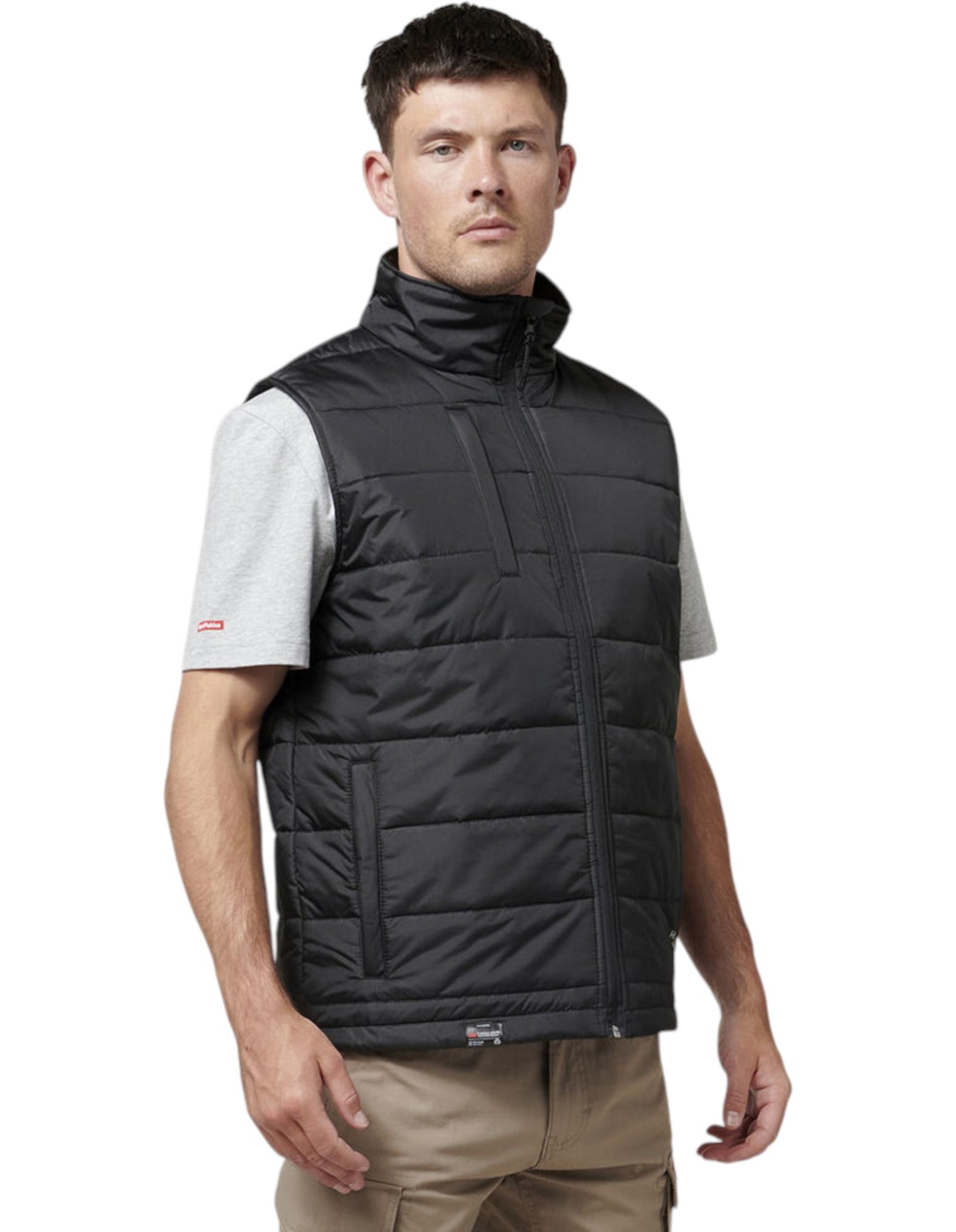Mens Hard Yakka Puffa 2.0 Winter Jacket Black