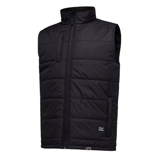 Mens Hard Yakka Puffa 2.0 Winter Jacket Black