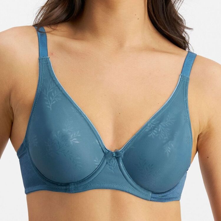 2 Pack X Berlei Sweatergirl Non-Contour Underwire Bra Teal & Rose