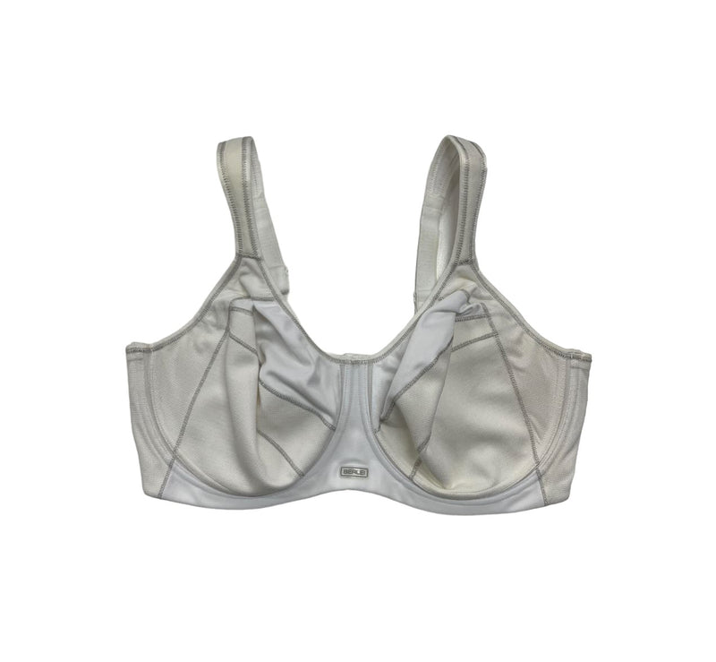 Berlei Womens Full Support Non-Padded Sports White Bra