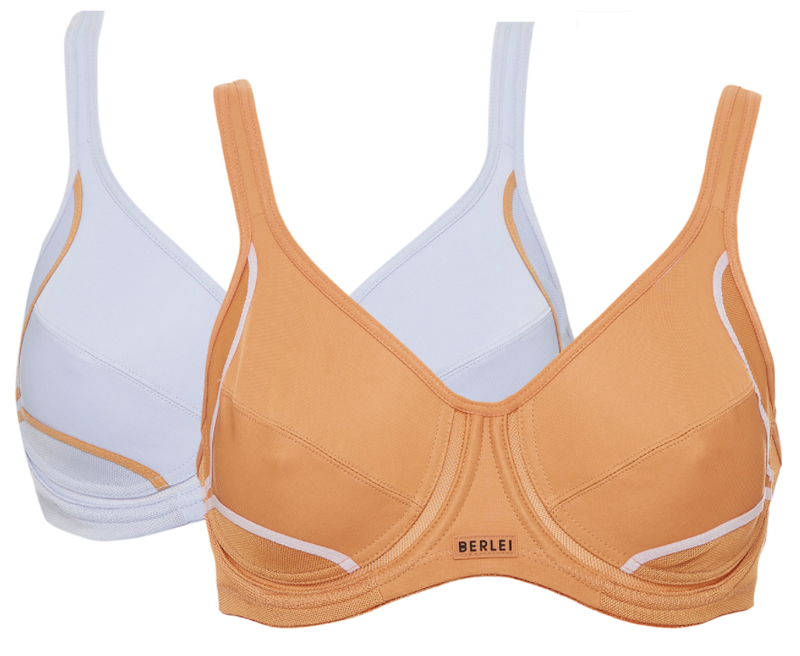 Berlei Electrify Underwire Bra 2 Pack Light Blue/ Sand 80Q Y556p