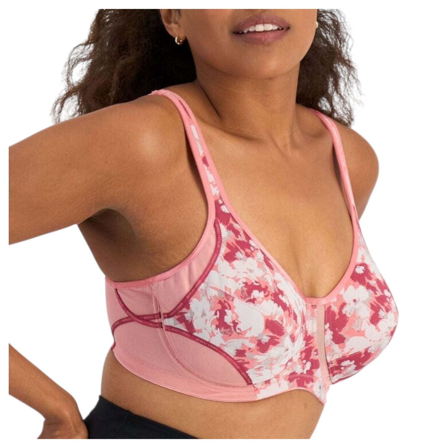 Berlei Electrify Underwire Non-Contour Print Bra Pink Multi