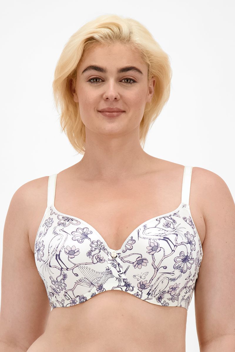 2 x Berlei Womens Lift & Shape T-Shirt Bra White Egrets Y584ub