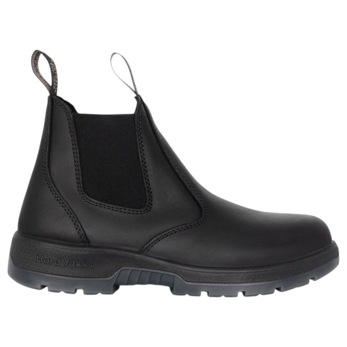 Mens Hard Yakka Outback Pull On Steel Toe Boots Black