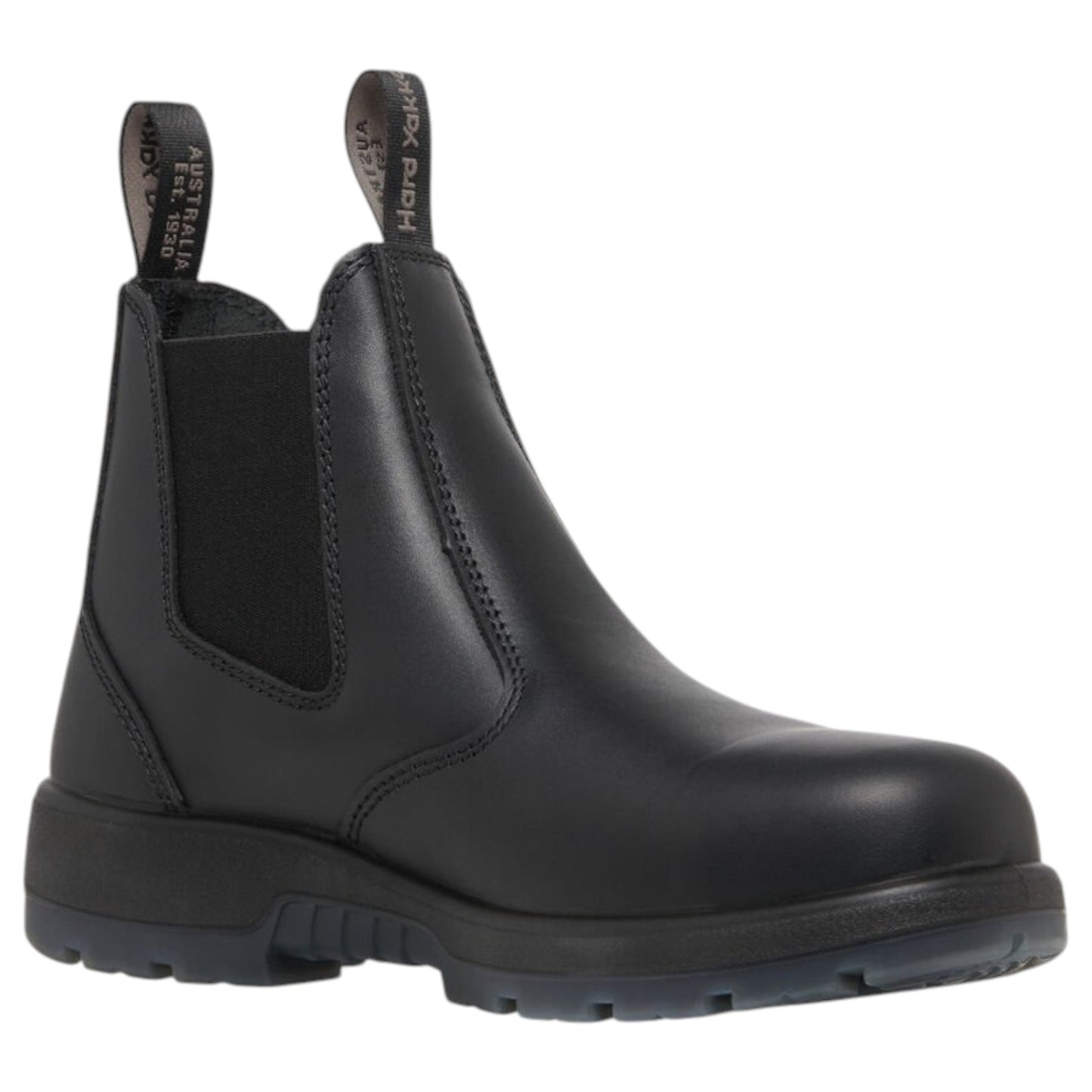 Mens Hard Yakka Outback Pull On Steel Toe Boots Black