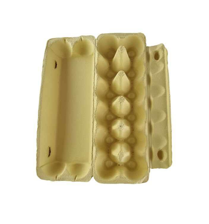 75 X Yellow Full Dozen 12-Egg Recyclable Egg Cartons