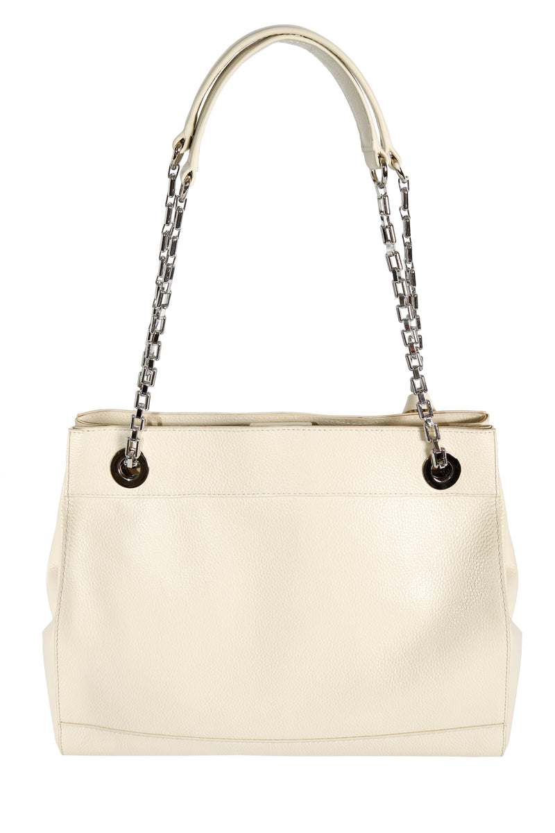 Womens VKY Leila Shoulder Classic Handbag Cream