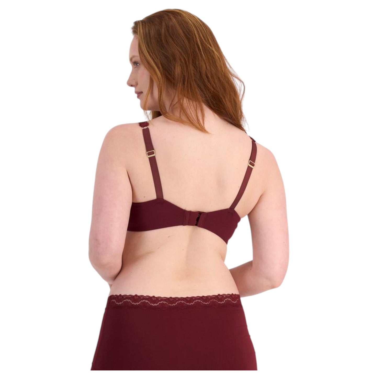 Berlei Barely There Breathe Luxe T-Shirt Bra Crimson Fire