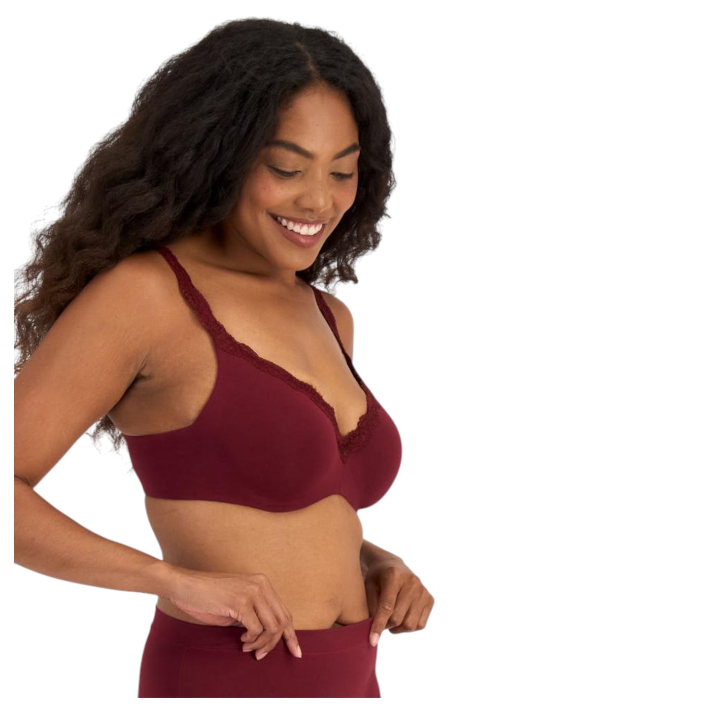 Berlei Barely There Breathe Luxe T-Shirt Bra Crimson Fire