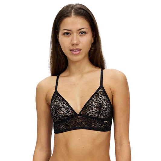 Womens Berlei Because Fern Lightweight Bralette Bra Black