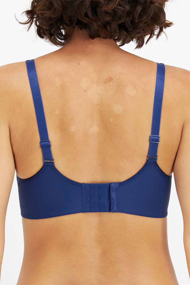 Playtex Non Contour Wirefree Navy Bra Ywvf