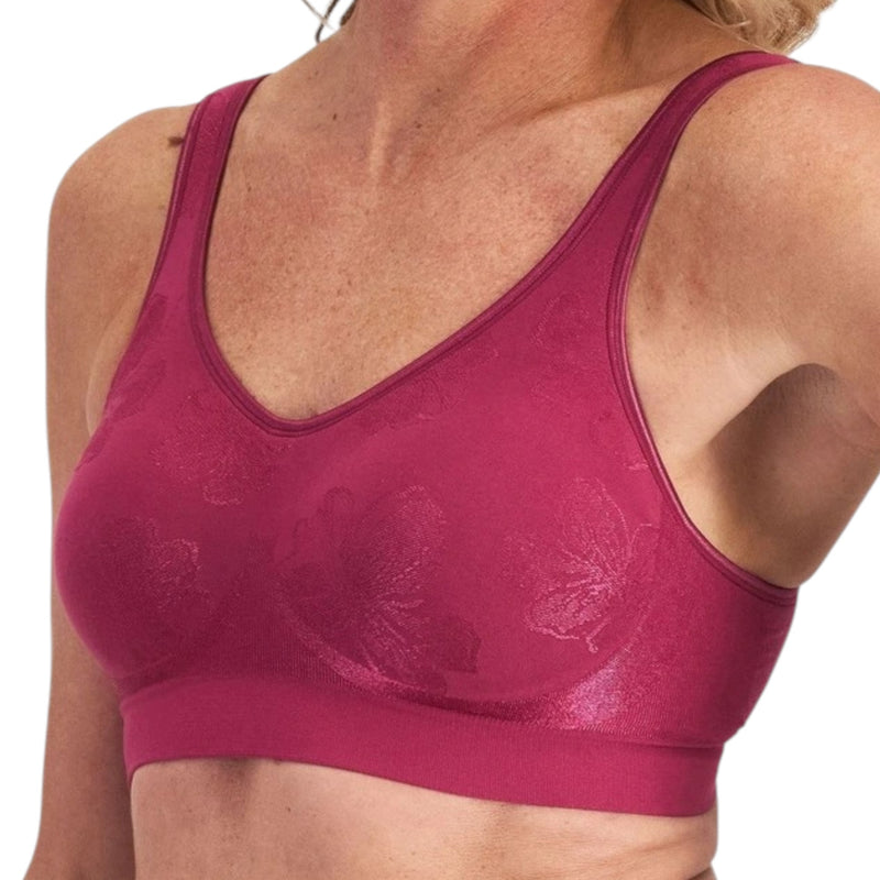 Playtex Comfort Revolution Contour Wirefree Bra - Cherry