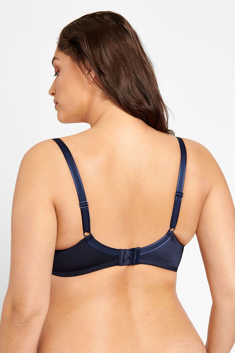 2 x Berlei Lift & Shape Balconette Spacer Bra Navy Yxct