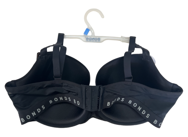 3 x Bonds Originals Hipster Tee Bra Full Busted Black